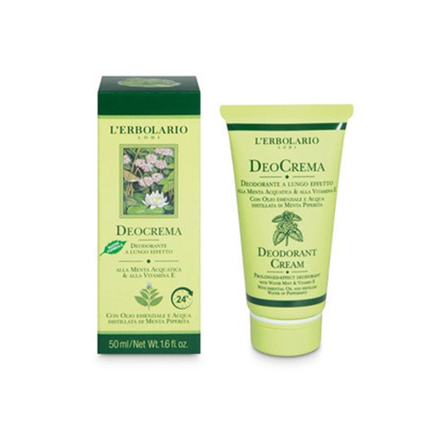 DEOCREMA DEODORANTE ALLA MENTA ACQUATICA E VITAMINA E