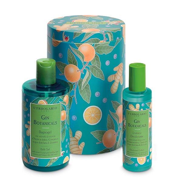 GIN BOTANICALS BEAUTY BOX BACCHE DI GINEPRO L'ERBOLARIO