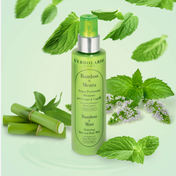 ACQUA PROFUMATA IDRATANTE BAMBOO E MENTA