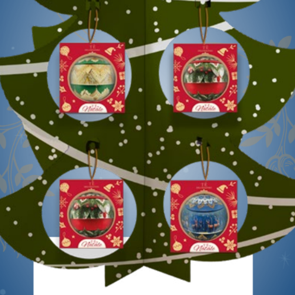 PALLINA CON TE' DI NATALE