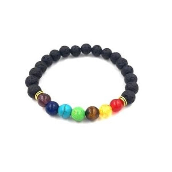 BRACCIALETTO ELASTICIZZATO 7 CHAKRA