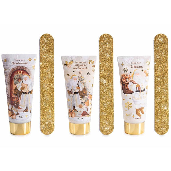 CONFEZIONE REGALO CON CREMA MANI E LIMA