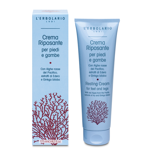 CREMA RIPOSANTE PER PIEDI E GAMBE