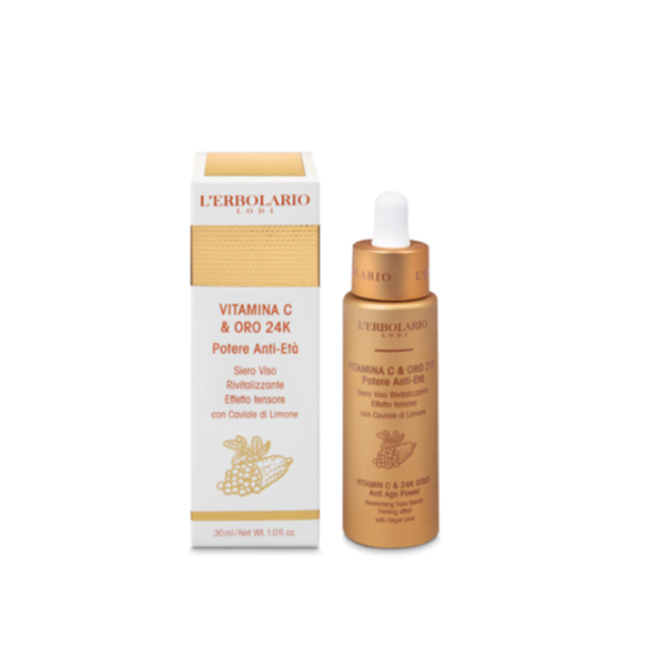 VITAMINA E C E ORO 24 K SIERO VISO