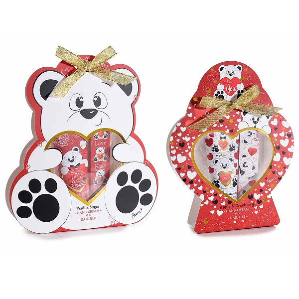 CONFEZIONE REGALO CREMA MANI E LIMA ORSETTO