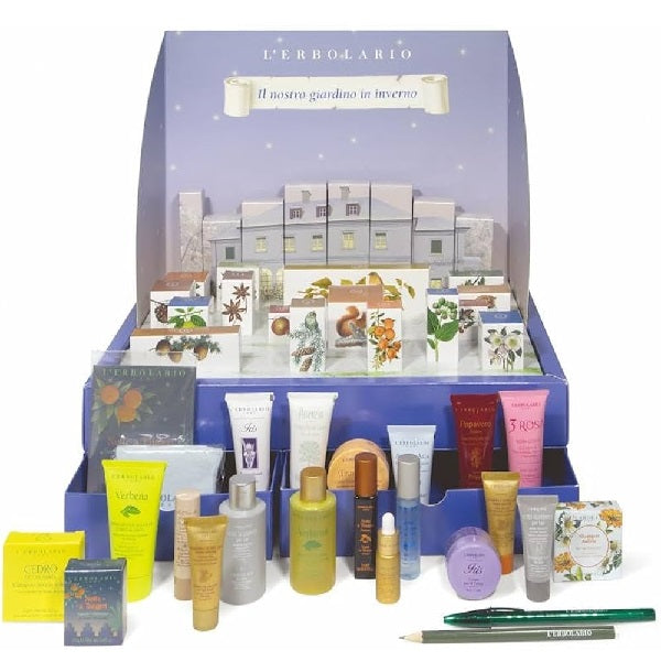 CALENDARIO DELL'AVVENTO L'ERBOLARIO 2023 ERBORISTERIA L'ANGOLO VERDE