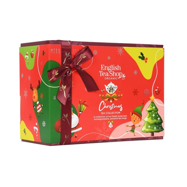 ENGLISH TEA SHOP CHRISTMAS HOLIDAY 12 FILTRI PIRAMIDE