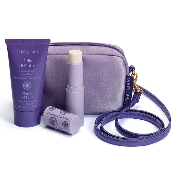 BELLA DI NOTTE BEAUTY BAG SERATA SCINTILLANTE L'ERBOLARIO
