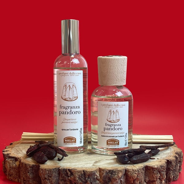 PANDORO SET AMBIENTE SPRAY + BASTONCINI