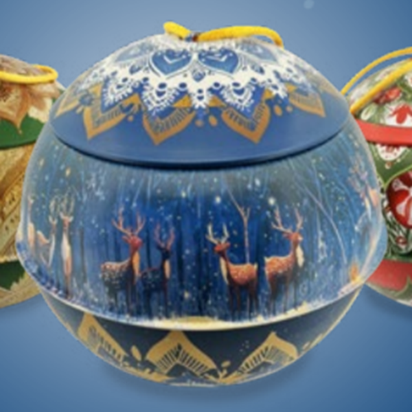 PALLINA CON TE' DI NATALE