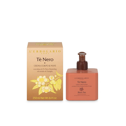 TE' NERO CREMA CORPO & MANI L'ERBOLARIO