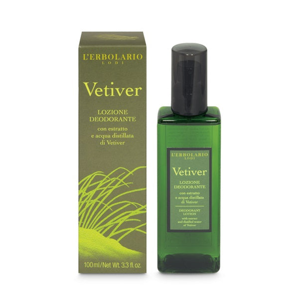 VETIVER LOZIONE DEODORANTE L'ERBOLARIO