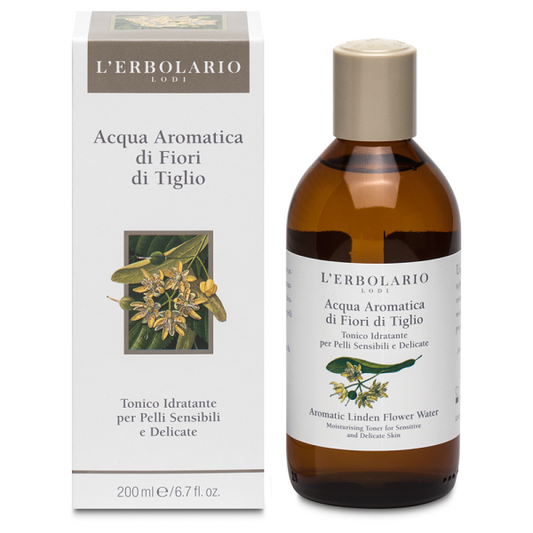 ACQUA AROMATICA DI FIORI DI TIGLIO PER PELLI DELICATE