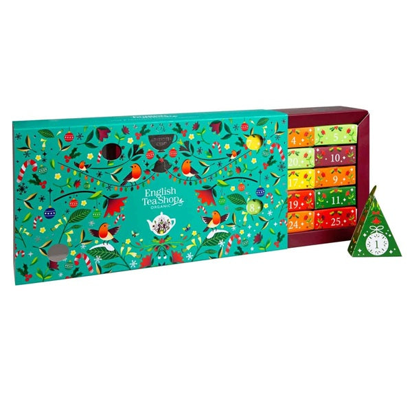 CALENDARIO DELL'AVVENTO ENGLISH TEA SHOP SCATOLA