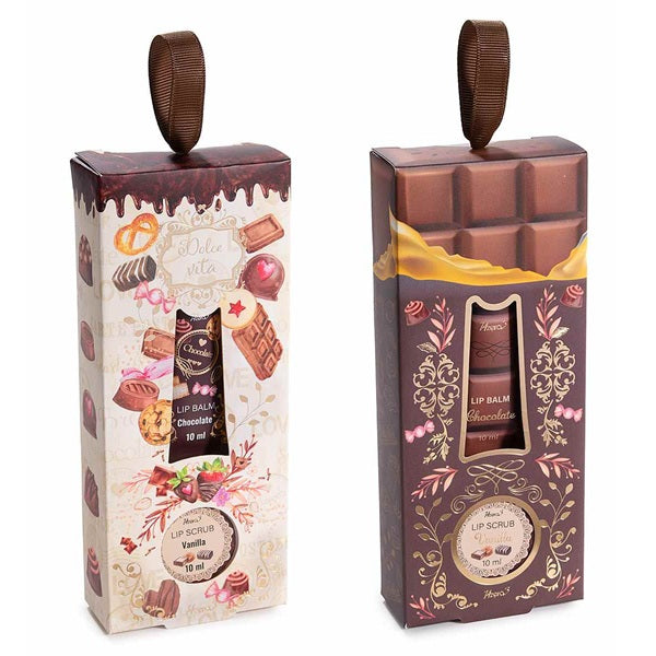 CONFEZIONE REGALO CIOCCOLATO CON SCUB E LIP LABBRA