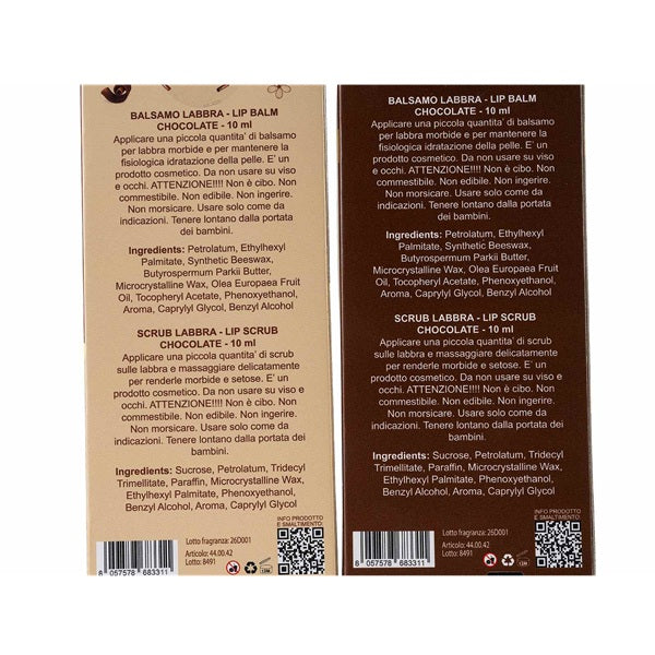 LINEA GOLOSA BALSAMO LABBRA E SCRUB