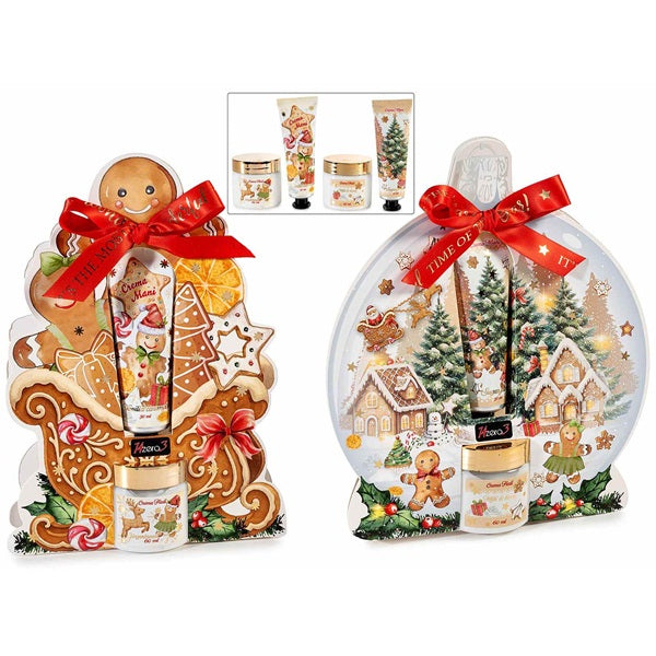 CONFEZIONE REGALO NATALE CREMA MANI E CREMA PIEDI