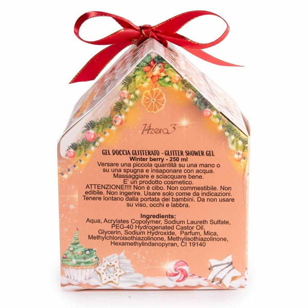 PALLINA CON BAGNOSCHIUMA GLITTERATO