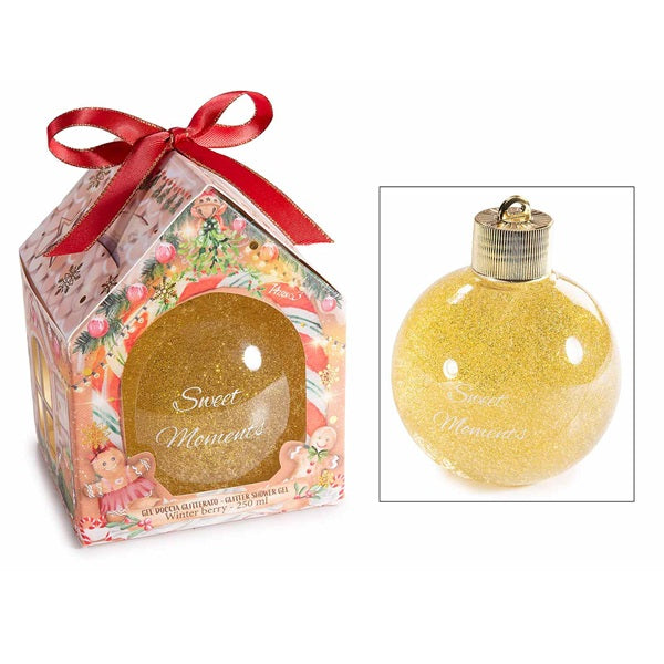 PALLINA CON BAGNOSCHIUMA GLITTERATO