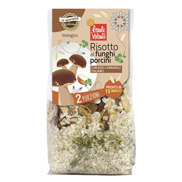 BARATTOLO NATALIZIO CON RISOTTO AI FUNGHI PORCINI BAULE OLANTE