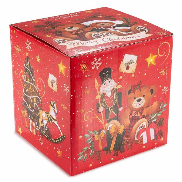 Set di Natale tazza e teiera in porcellana "Favola di Natale"