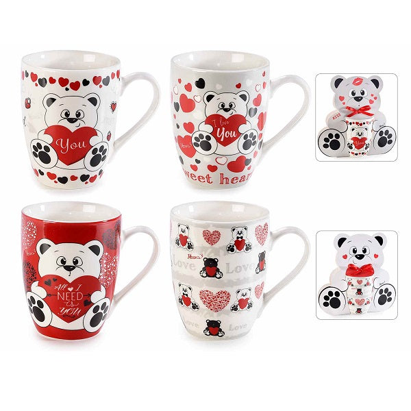 TAZZA IN PORCELLANA ORSETTO